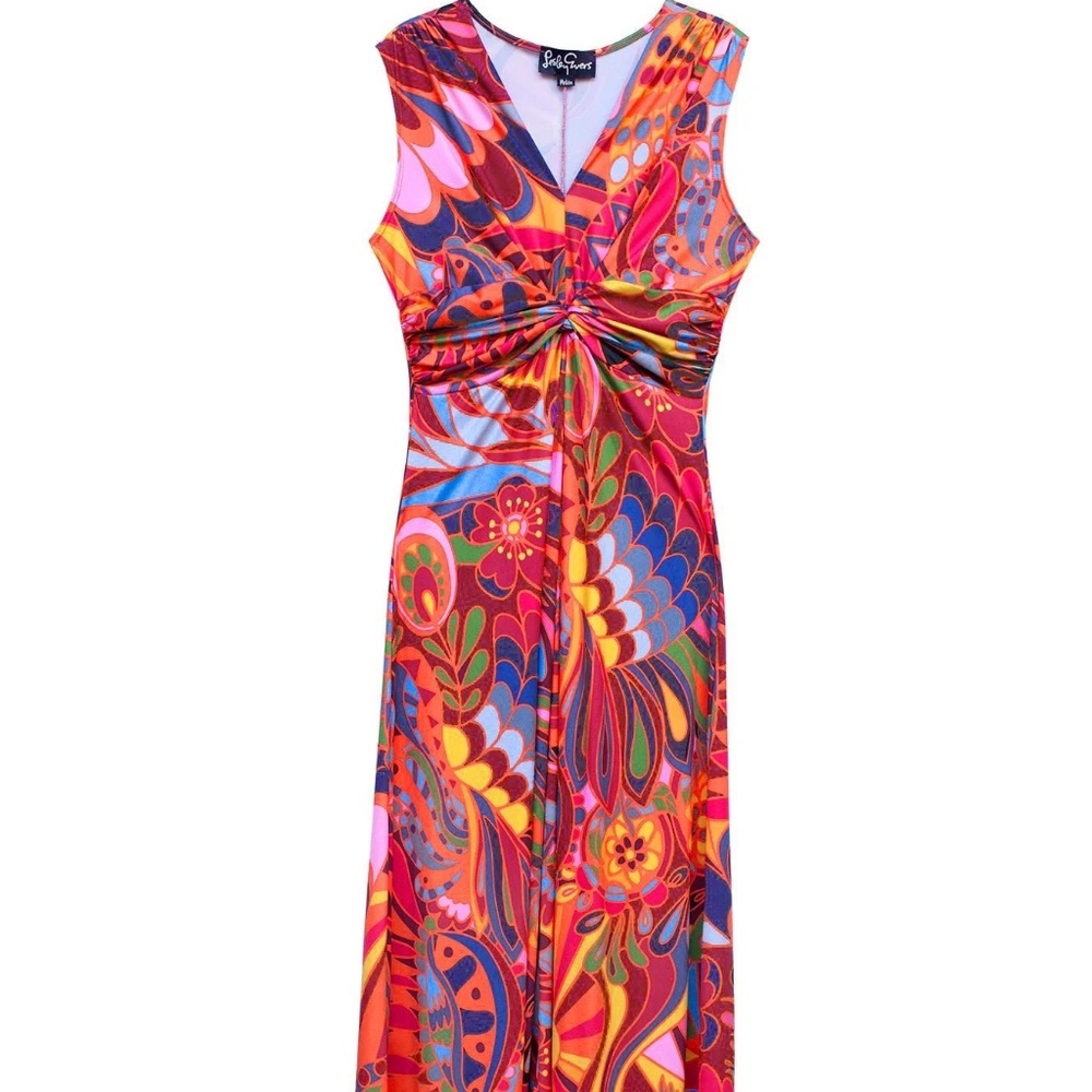 Lesley Evers Sienna Maxi Dress – Shakalaka Orange – Size L